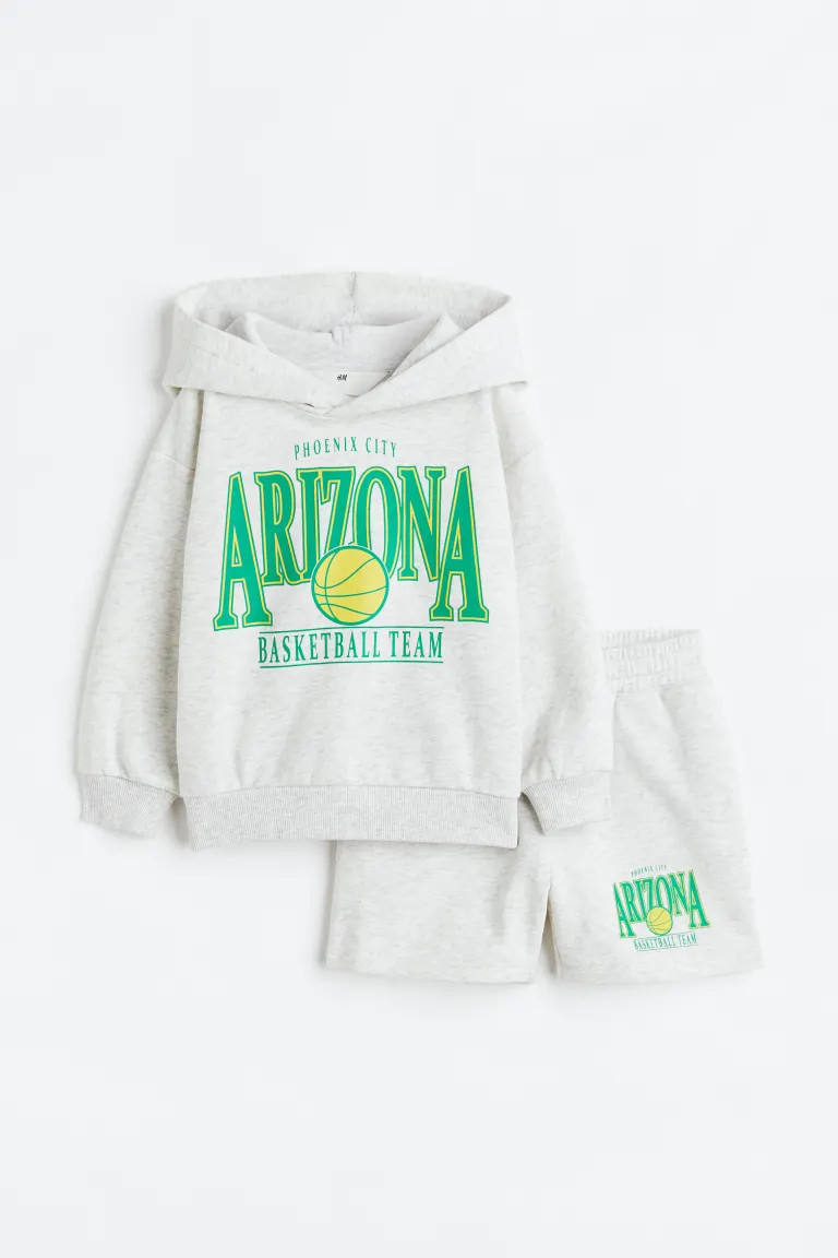 2-piece Printed Sweatsuit | H&M (US + CA)