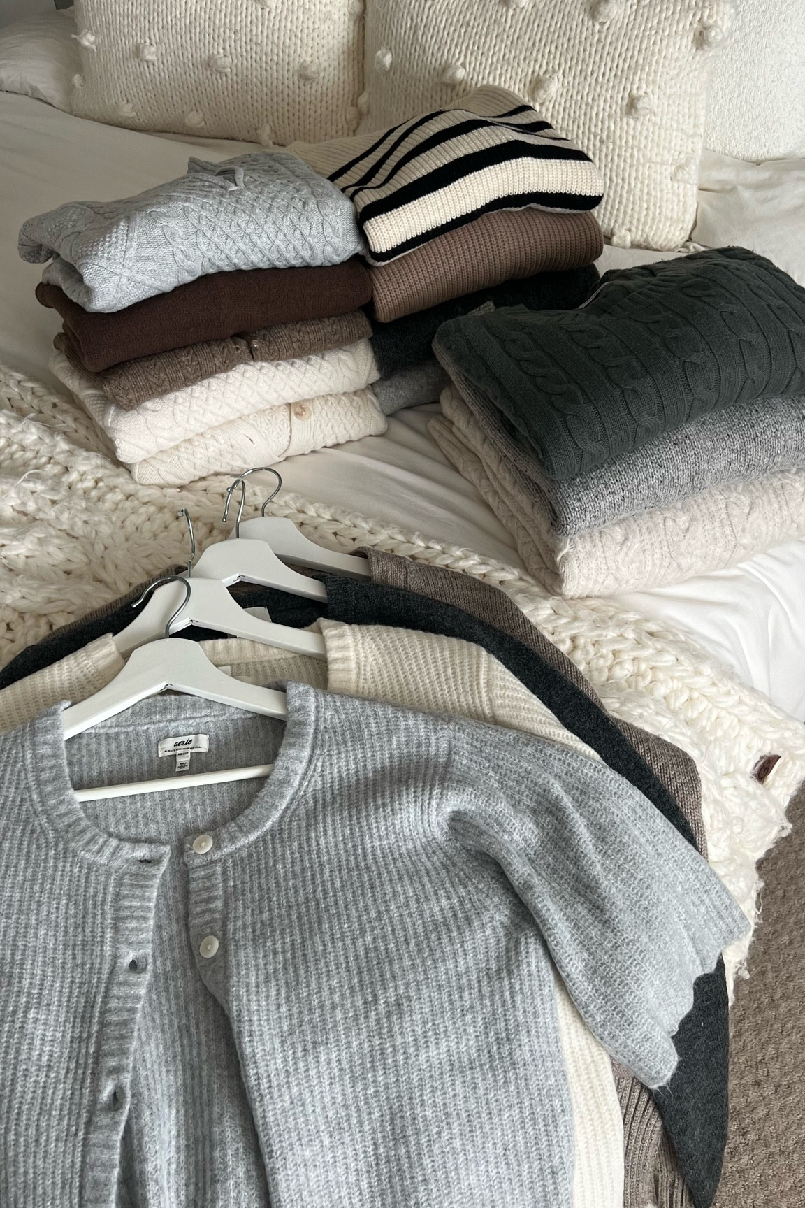 Fall sweater haul 🍂🫶🏼 linked everything I could find back in stock this year 🫶🏼

#LTKStyleTip #LTKFindsUnder100 #LTKSeasonal