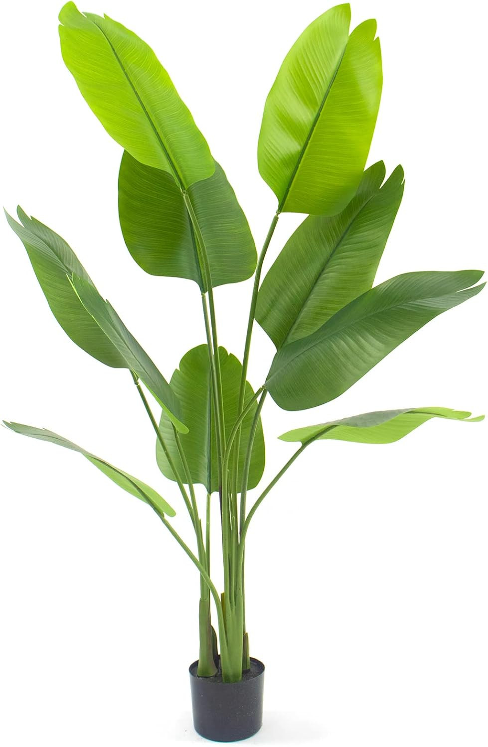 Nafresh 5ft Bird of Paradise Artificial Plant, Realistic 60in Tall Artificial Plants with Lifelik... | Amazon (US)