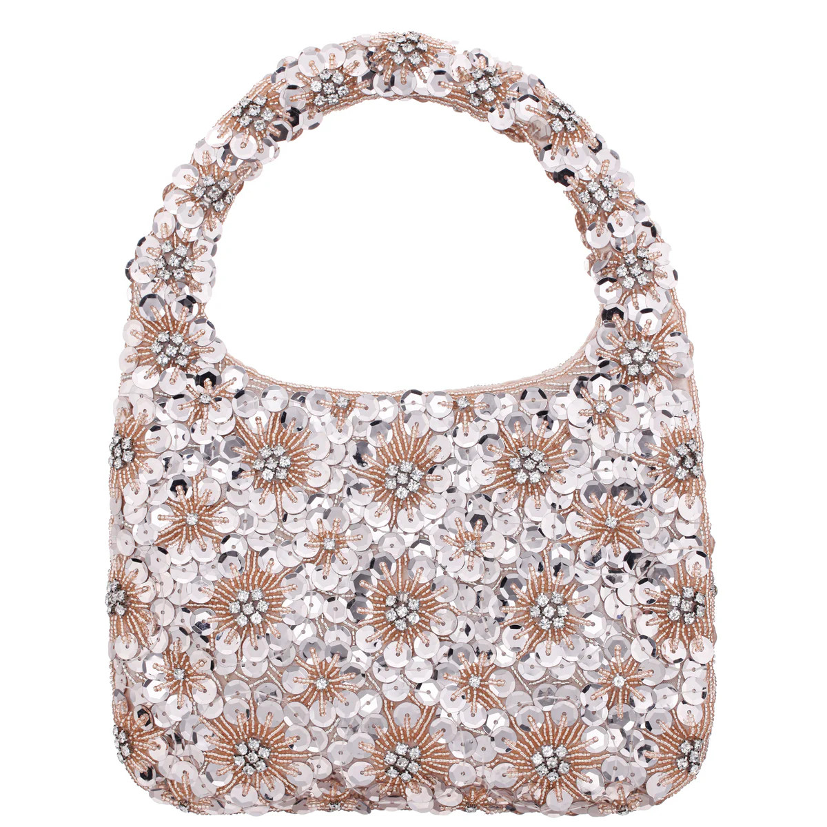 Womens Elia Miscellaneous Sequins/Plastic Beads/Glass Crystal Hobo Bag | Nina Shoes | Nina Shoes