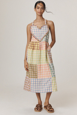 Celia B Tahaa Checkered Heart Dress | Anthropologie (UK)
