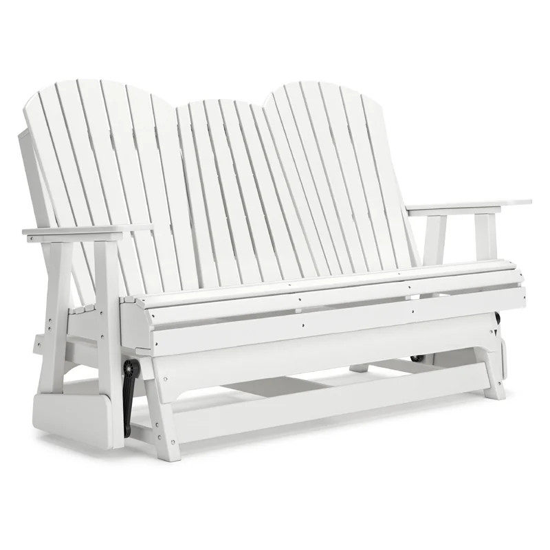 Signature Design by Ashley Hyland wave White Outdoor Glider Loveseat | Walmart (US)