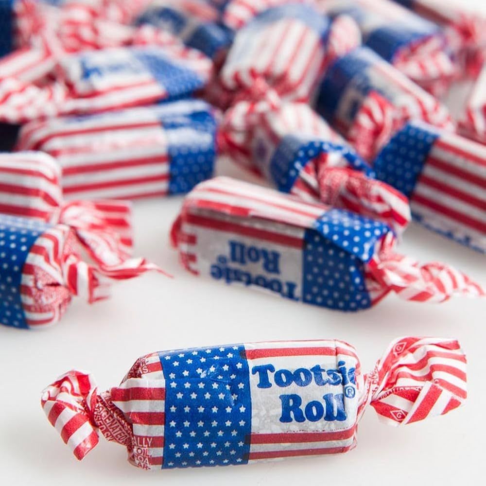 Patriotic Tootsie Rolls by Century Novelty | Amazon (US)