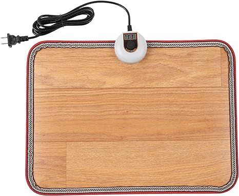 Livtribe AC 110V Heated Floor Mat for Foot, Wood Stripe Carbon Crystal Heating Pad, Electric Heat... | Amazon (US)
