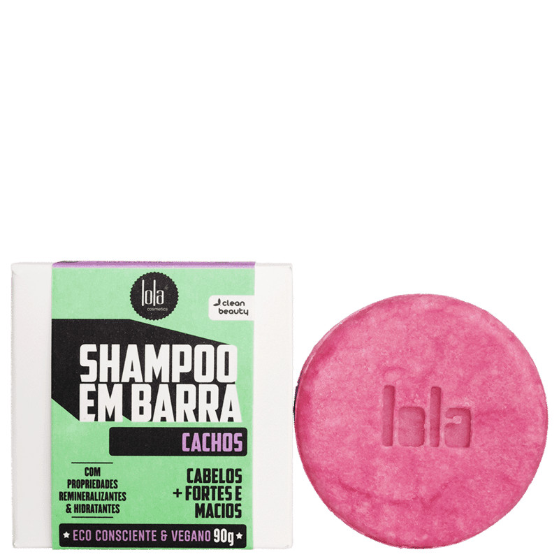 Lola Cosmetics Cachos
        
              - Shampoo em Barra 90g | Beleza Na Web (BR)