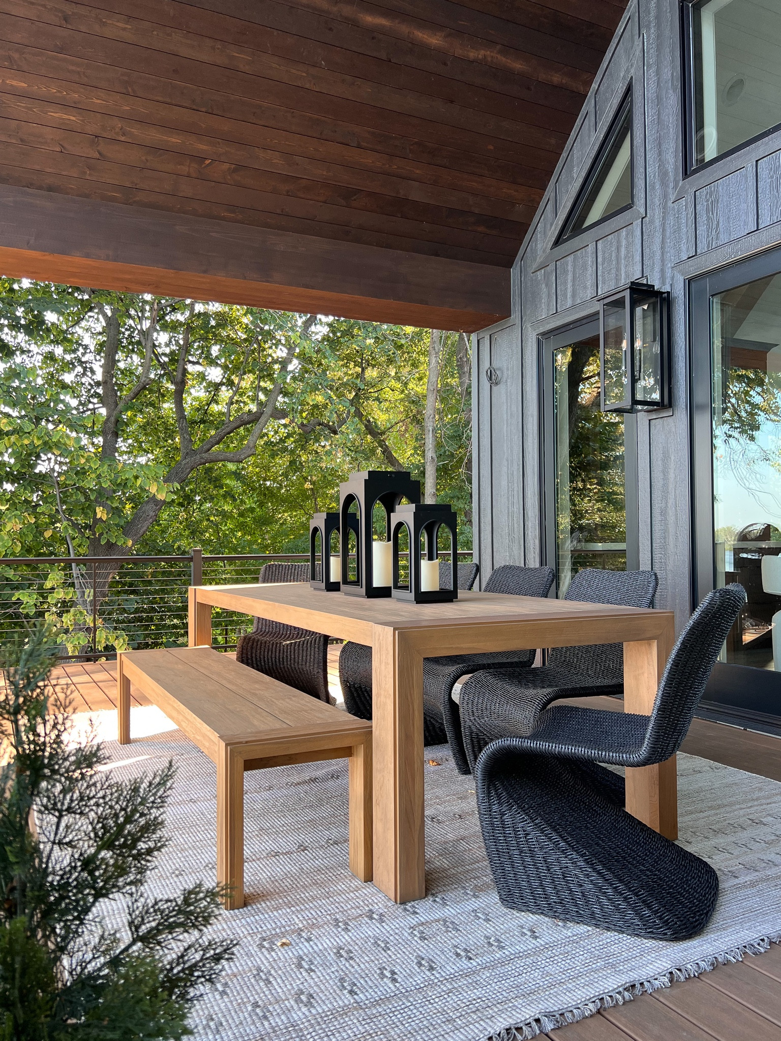 Outdoor dining at the lake house

#LTKstyletip #LTKhome #LTKsalealert