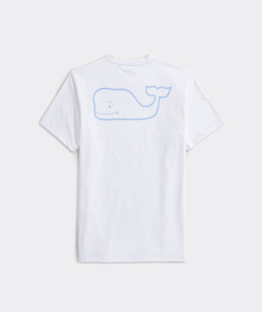 Whale Logo Short-Sleeve Harbor Performance Tee | vineyard vines