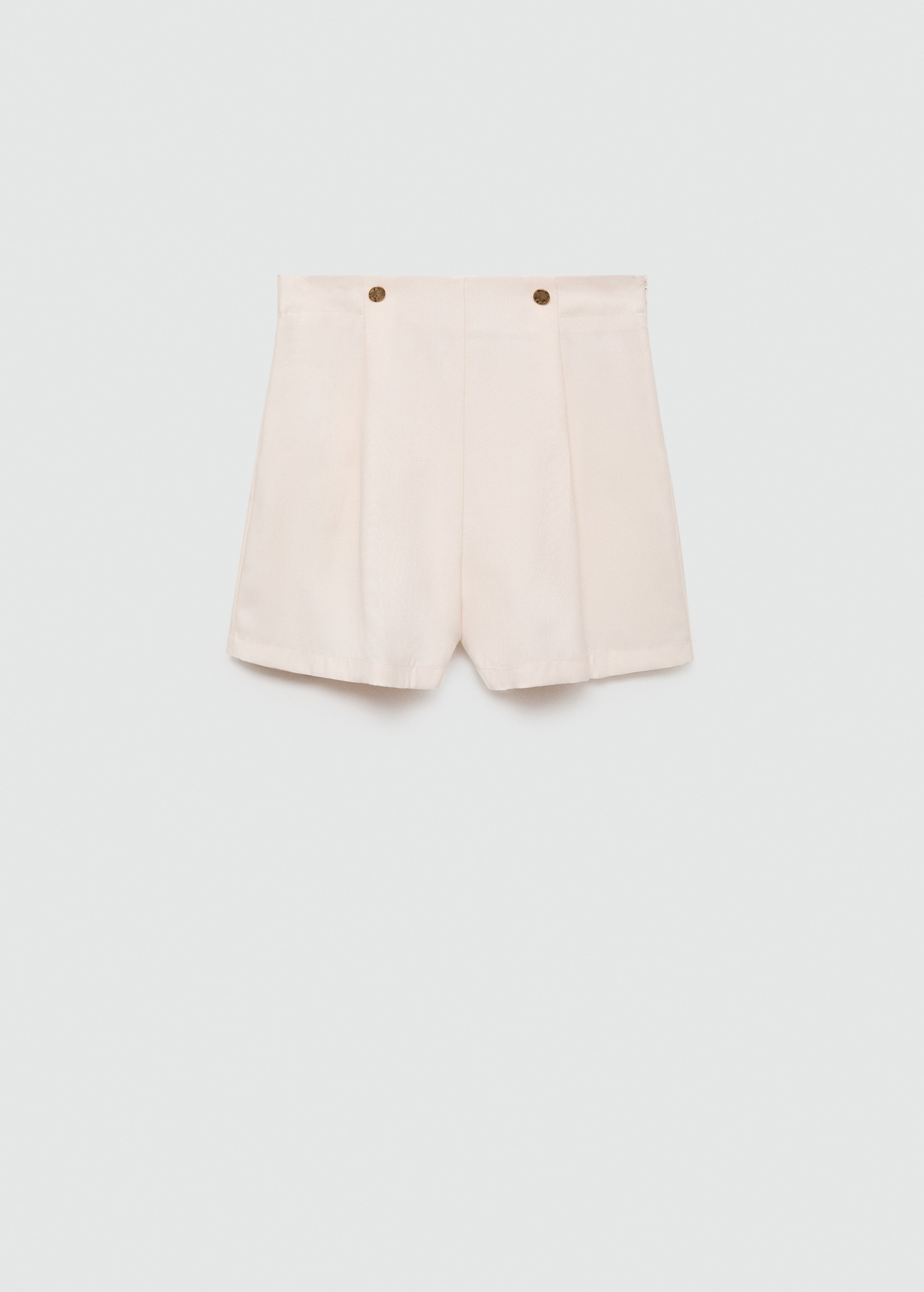Shorts met sieraadknopen - Dames | MANGO Nederland | MANGO (NL)
