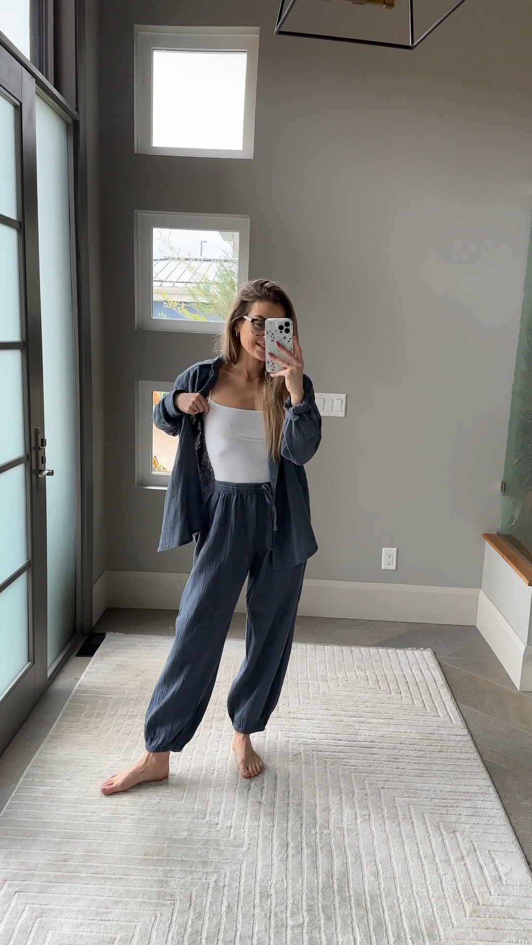 Work uniform 🤍✨

Wearing a M the button up, S in the pants and a S in the tank! 😊

#LTKworkwear #LTKsummer #LTKstyletip