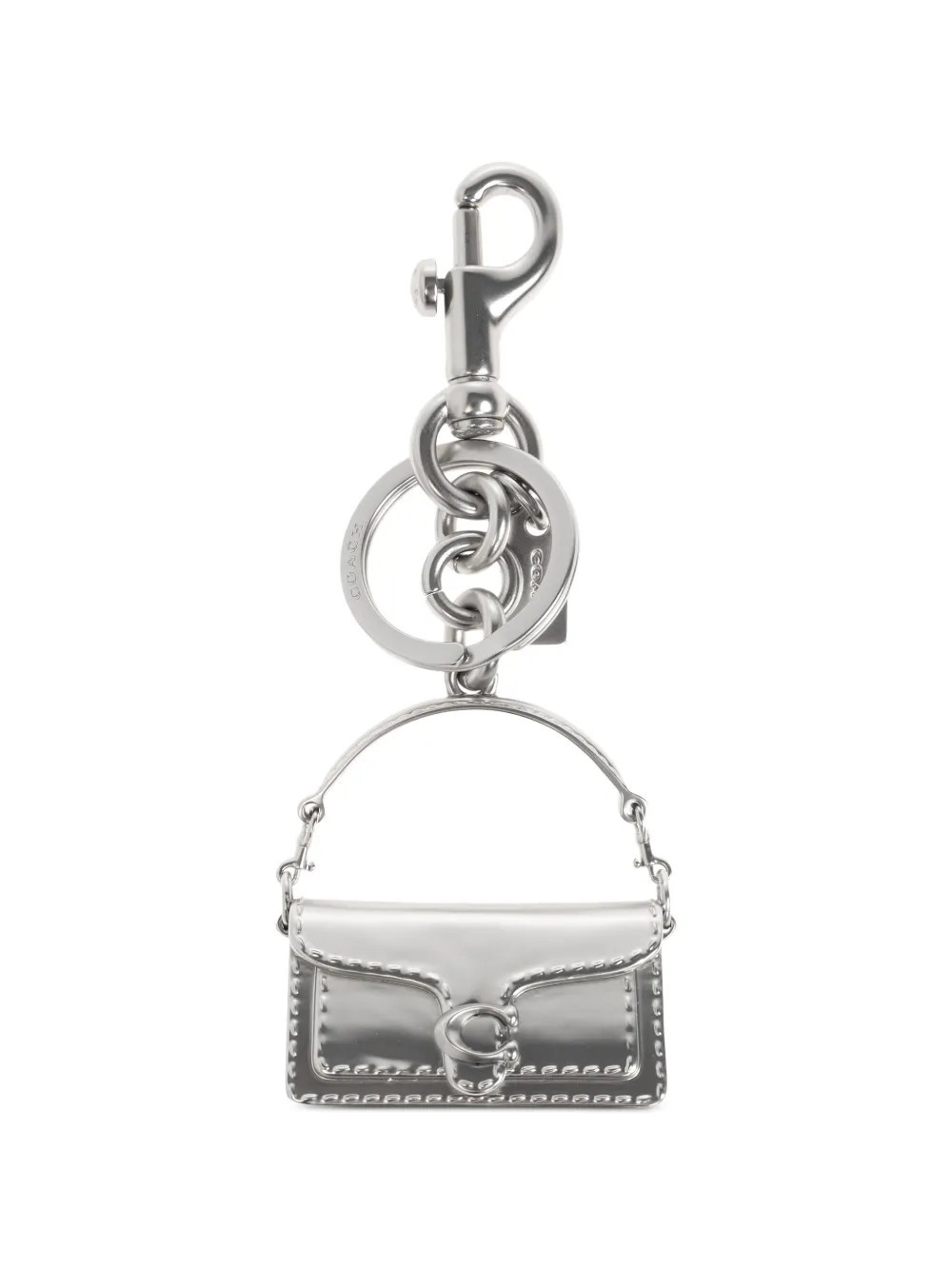 Coach Tabby bag charm - Silver | Farfetch Global