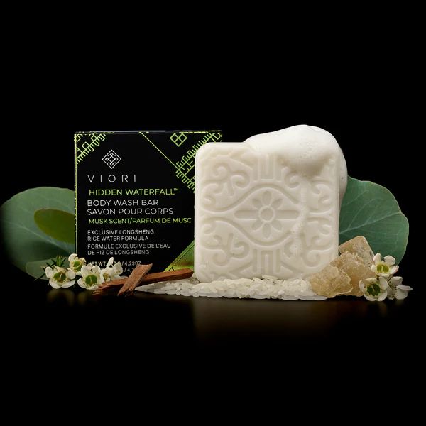 Body Wash Soap Bar Hidden Waterfall™ Sweet Musk Scent *Extra Moisturizing* | Viori