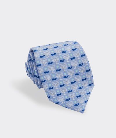 Hanukkah Menorah Tie | vineyard vines