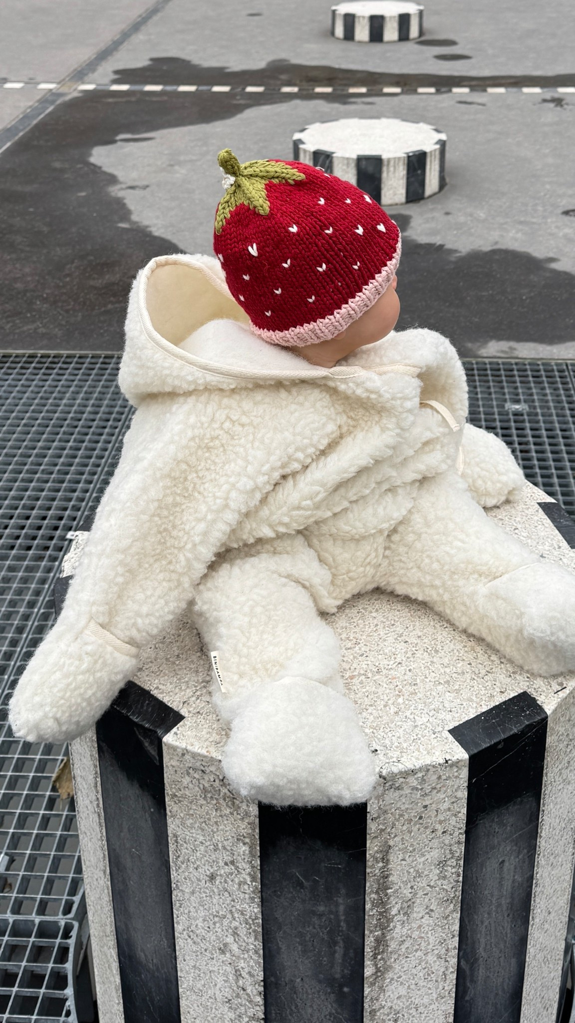 my baby, in Paris 🍓🤍