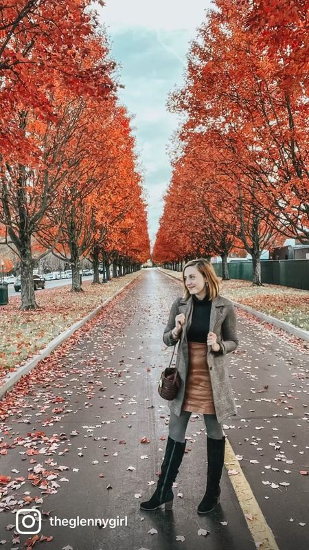  Chicwish leather skirt 
The @keeneland tree line in all its glory. 🍁 Save this post to remember to visit the heartland of horse country in Kentucky during the peak of fall. 📍⚜️🐎🍁 #horsecountry #breederscup #lexingtonky #fallfoliage #theglennygirl #treeline @chicwish —skirt @evereveofficial — jacket

#LTKstyletip #LTKSeasonal #LTKHoliday