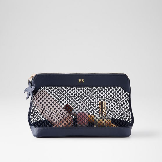 Sanibel Mesh Beach Pouch | Mark and Graham