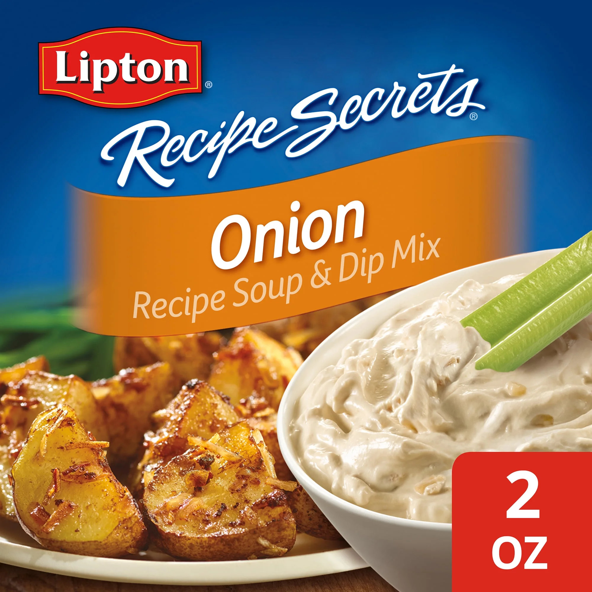 Lipton Recipe Secrets Onion Dry Recipe Soup and Dip Mix, 2 Oz, 2 Pack | Walmart (US)