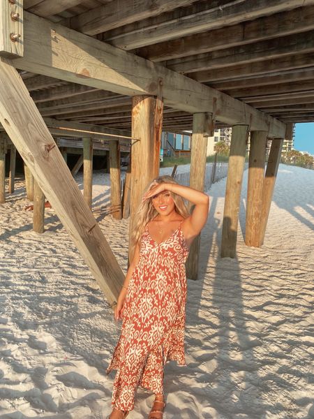 Pink Lily Boutique maxi dress. Wearing a size small. Fits TTS. Perfect for a beach vacay! CAITLYN15 saves you 15%🩷🫶🏼

#LTKtravel #LTKunder50 #LTKunder100