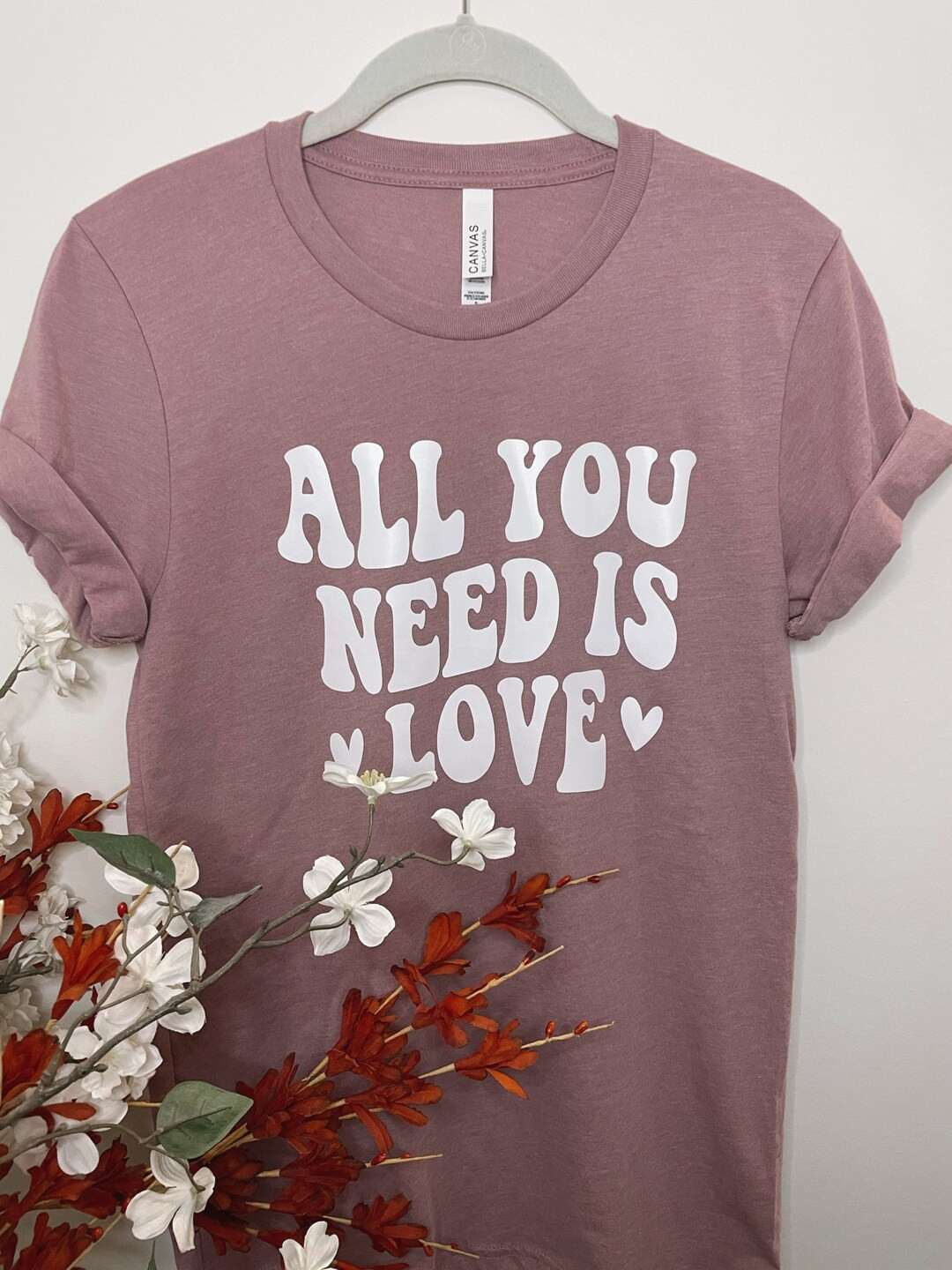 All You Need Is Love Tee | Etsy (US)