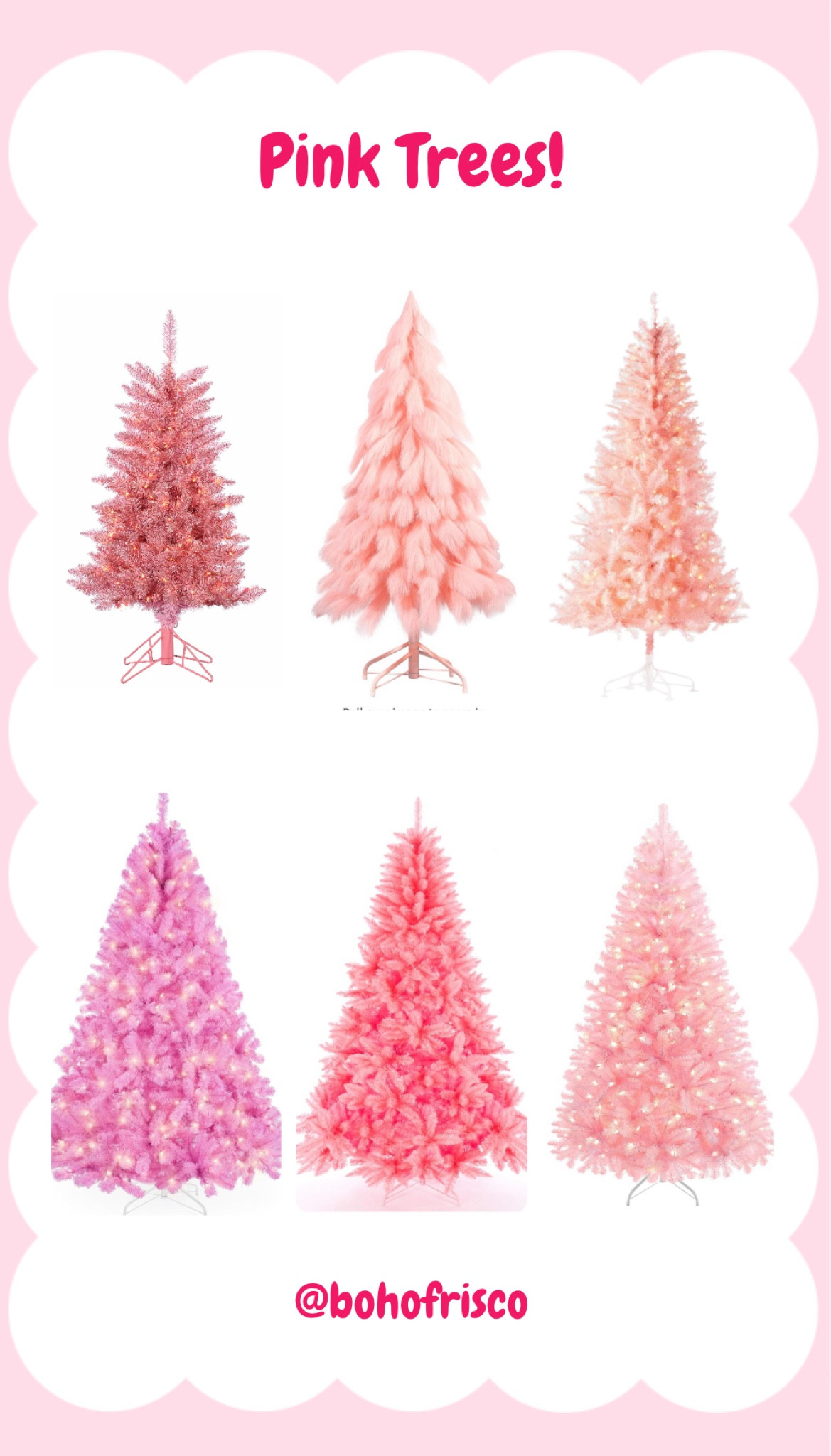 Pink Christmas Trees!! Pinkmas 💕 

#LTKHoliday #LTKSeasonal #LTKHome