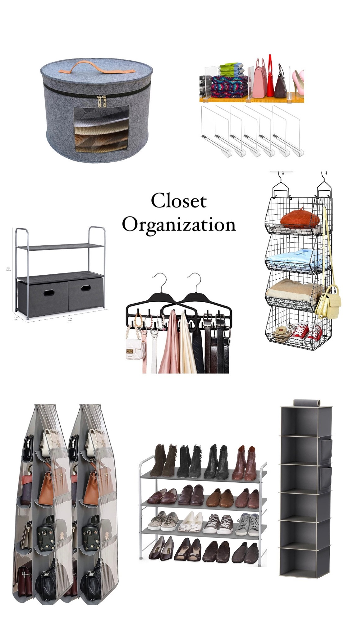 An organized closet makes getting ready much easier!😄 Shop these closet organizational finds!✨

#LTKunder50 #LTKstyletip #LTKhome