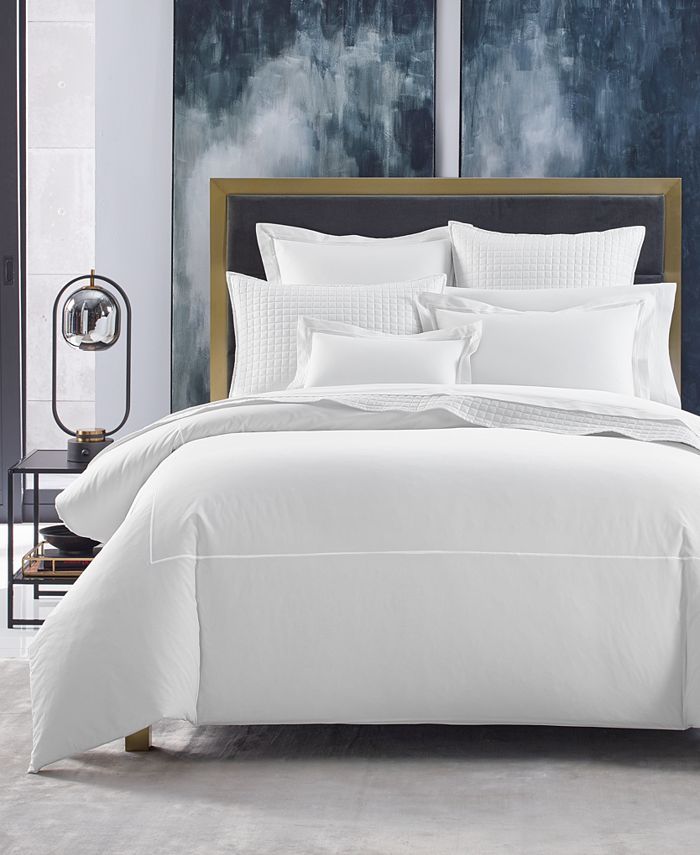 Hotel Collection Italian Percale Duvet Cover, King, Created for Macy's & Reviews - Duvet Covers &... | Macys (US)