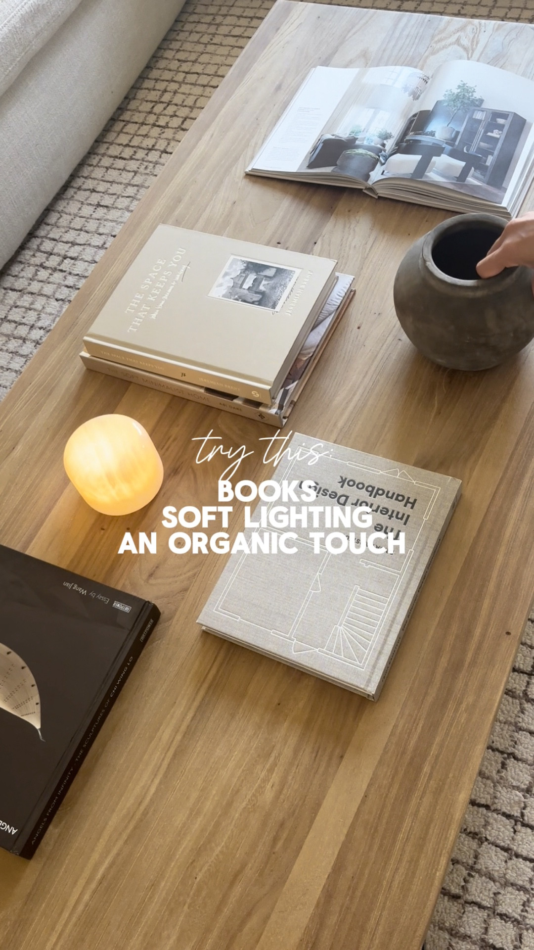Save this for the next time you’re styling your coffee table 🤍

If your coffee table ever feels a little empty, try this simple combo:

• books
• soft lighting
• an organic touch

It’s such an easy way to make a space feel layered, cozy, and a little more intentional

If I were to add anything else, I’d probably incorporate some greenery or florals and maybe a taller piece for extra height 

Follow @neutralsbydanee for more home inspo! 🤍

#LTKSaleAlert #LTKHome #LTKSeasonal