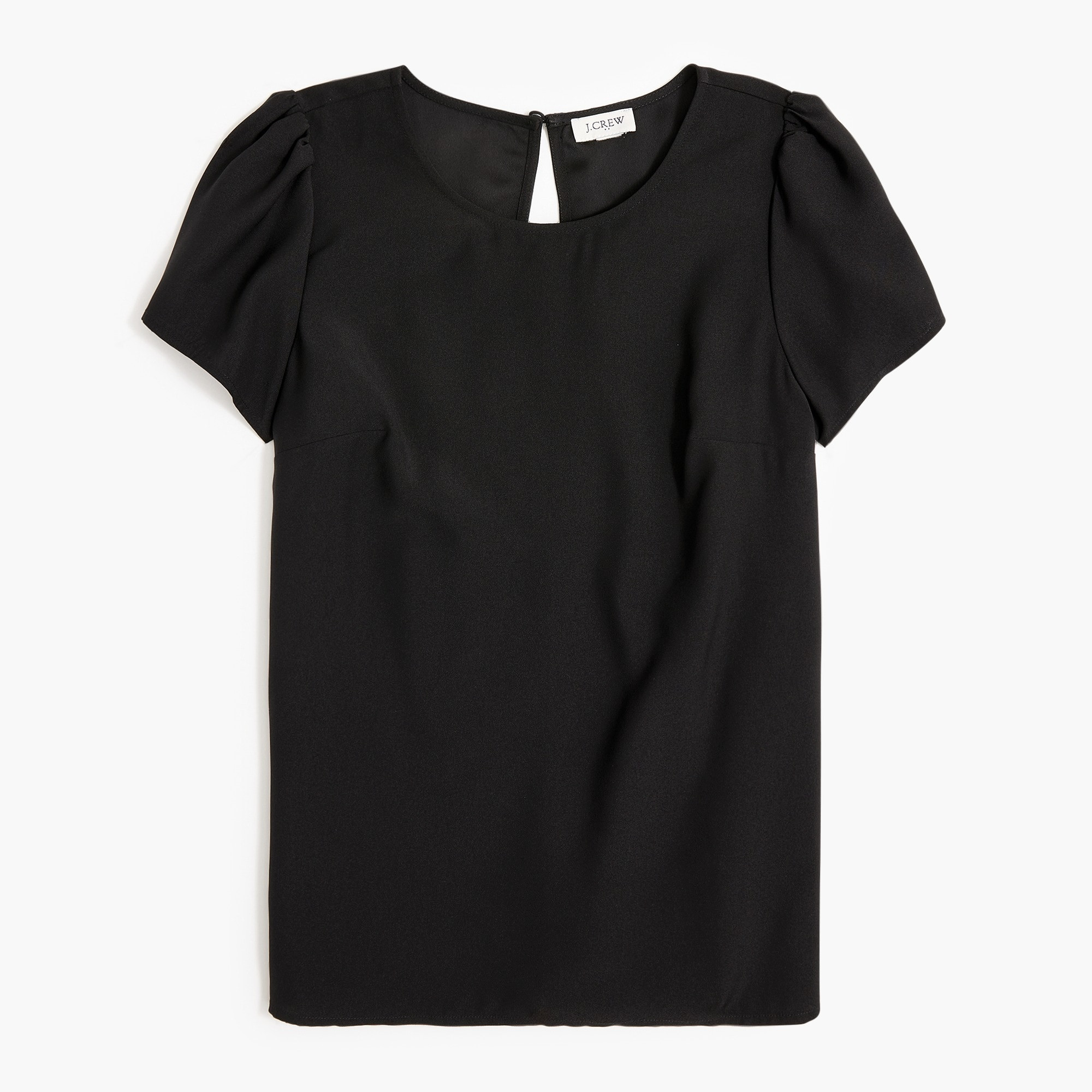 Short-sleeve crepe top | J.Crew Factory