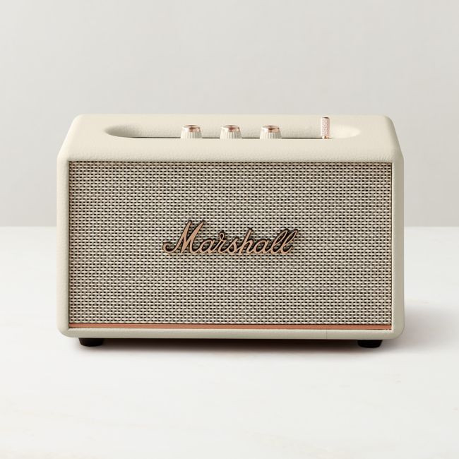 Marshall Acton III Cream Bluetooth Speaker | CB2