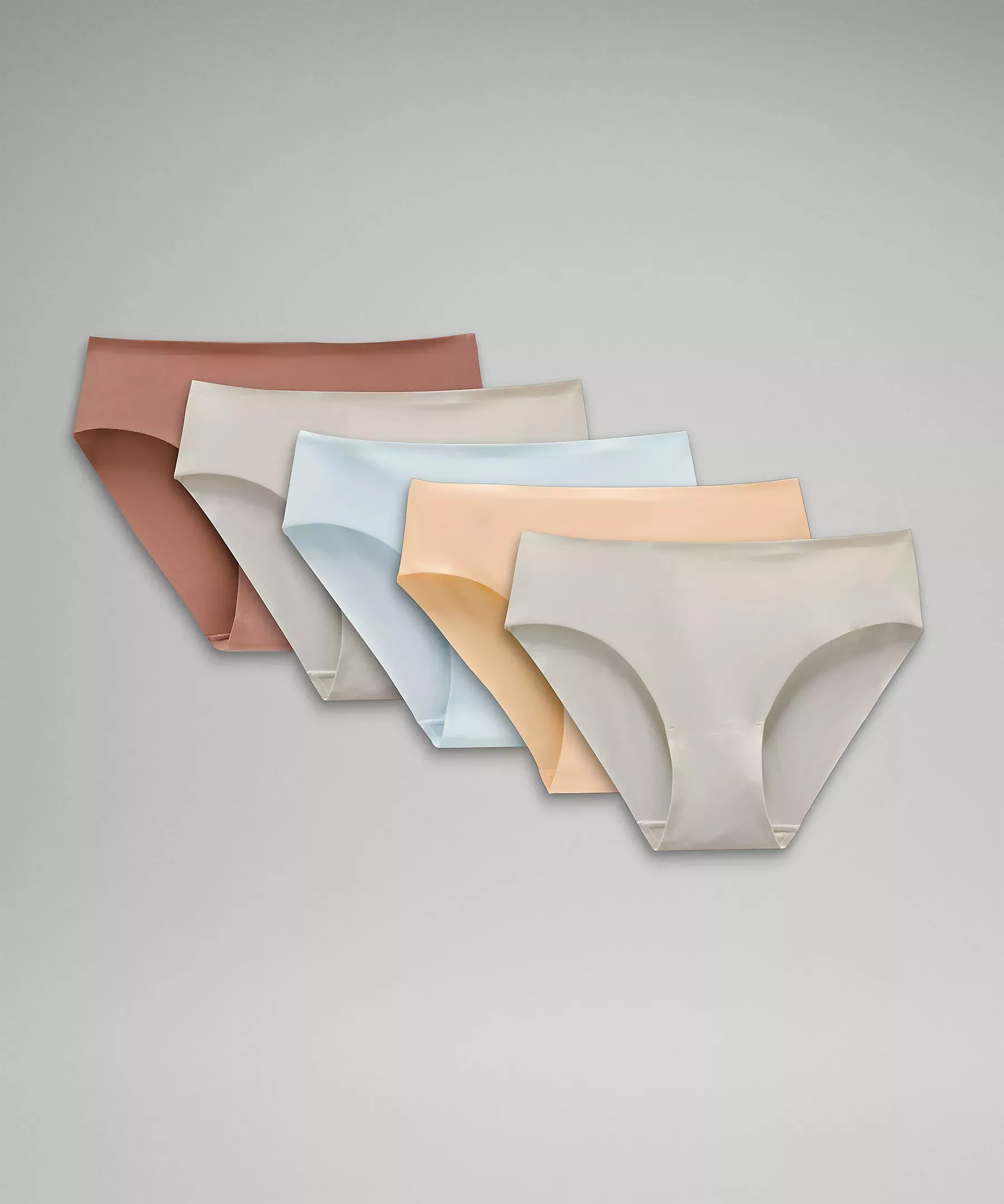 InvisiWear Mid-Rise Thong Underwear