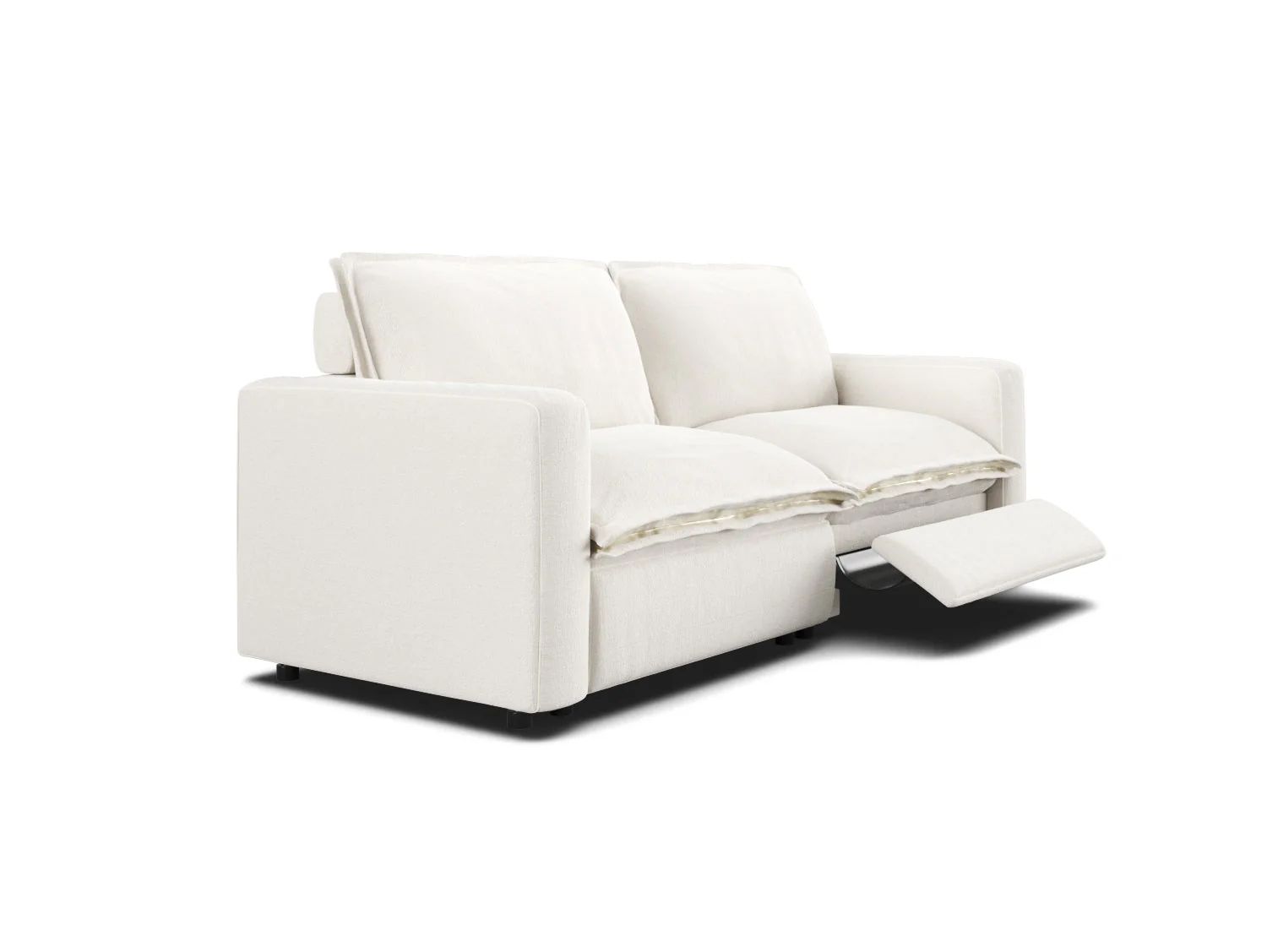 Coconut 2 Seat Sectional with 2 Recliners | Homebody