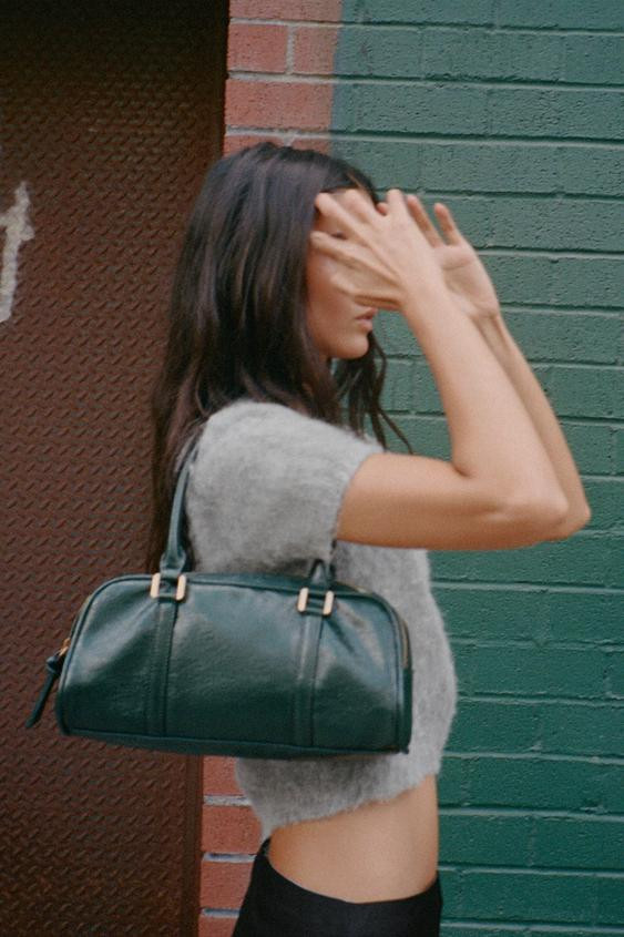 ZIPPER BOWLING BAG | Zara US