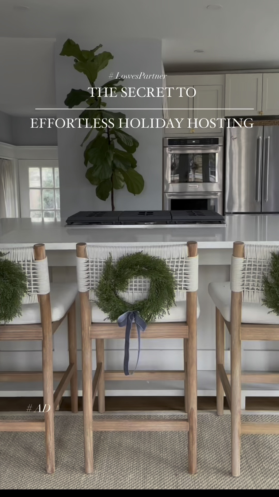 A host’s secret weapon…the right appliances. #ad We always had hosting in mind when we were renovating our kitchen, and knew we needed the best appliances to help us host all year round. 

If you have the space for a double oven, I can’t recommend it enough. It’s a lifesaver when you need to keep apps warm and cook dinner at the same time! 

Find all of our appliances and hundreds more on sale now at @loweshomeimprovement only during the month of December. 

@shop.ltk #lowespartner #liketkit




#LTKHoliday #LTKSaleAlert #LTKHome
