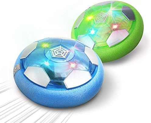 DEERC Soccer for Kids Hover Soccer Ball Set of 2 Rechargeable Air Indoor Soccer Ball Toy with LED... | Amazon (CA)