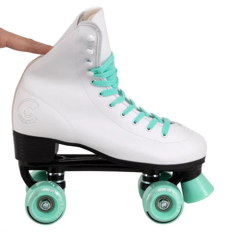 C SEVEN Quad Roller Skates, Great for Outdoor Use, Many Color Varieties, Mint, Women's 7, Youth 6... | Walmart (US)