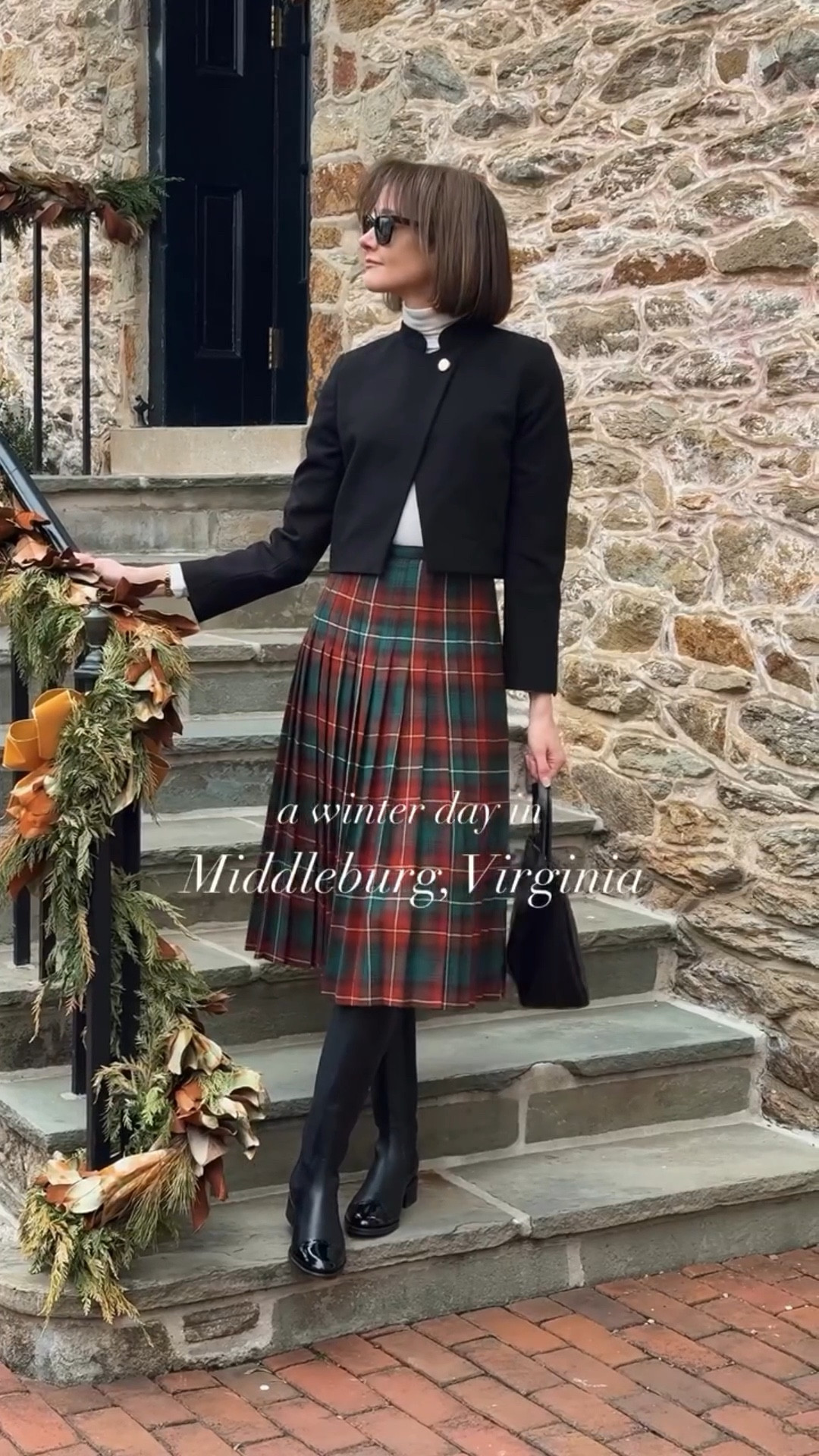 I took my new @officeofangelascott boots out for  a lovely day in Middleburg, Virginia visiting my favorite haunts (and a few new ones too)! I went for an equestrian style with a pleated tartan skirt & cropped jacket.

Thank you @officeofangelascott for these gorgeous equestrian-inspired boots!

#LTKSeasonal #LTKHoliday #LTKOver40