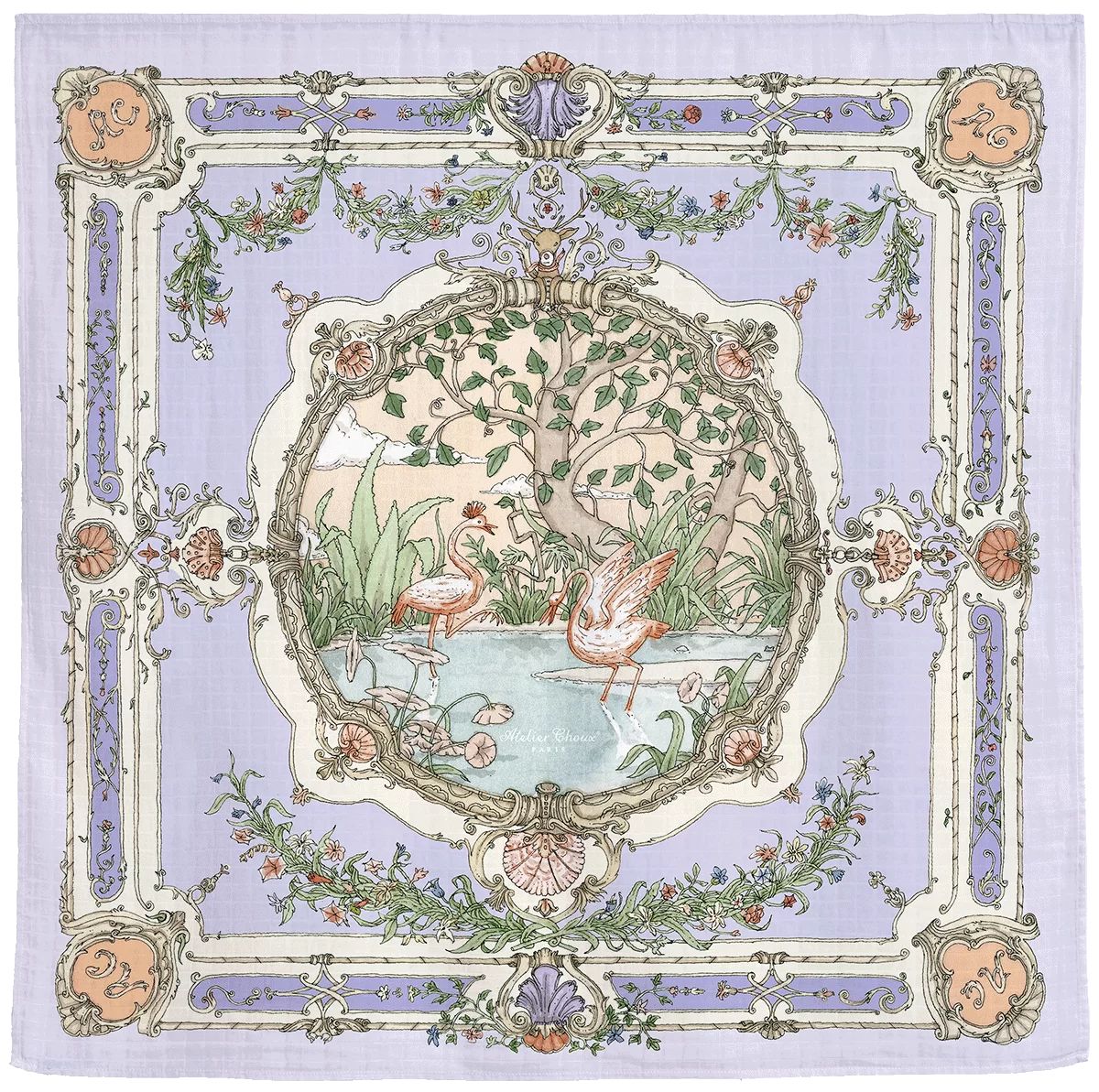 Carré - Tapestry Violet - Atelier Choux | Atelier Choux