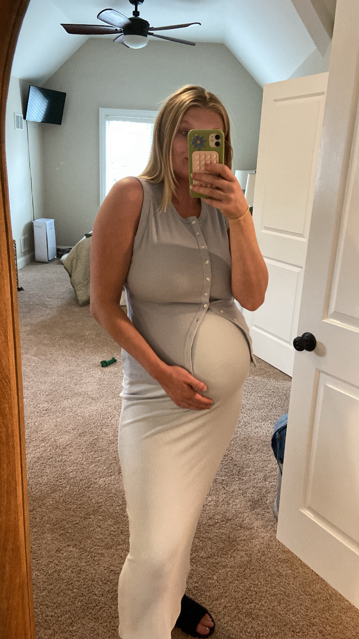 Love this set but two different blues. Love this style though and very bump friendly! 

#LTKFamily #LTKBump #LTKBaby