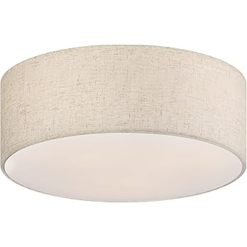 Galtlap 3-Light Flush Mount Ceiling Light 18'' Modern Farmhouse Light Fixture Ceiling Light with ... | Amazon (US)