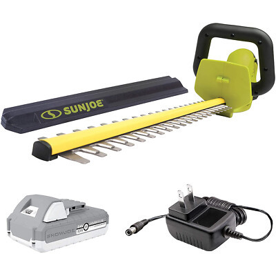 Sun Joe Cordless Handheld Dual-Action 22" Blade Hedge Trimmer with Charger  842470117785 | eBay | eBay US