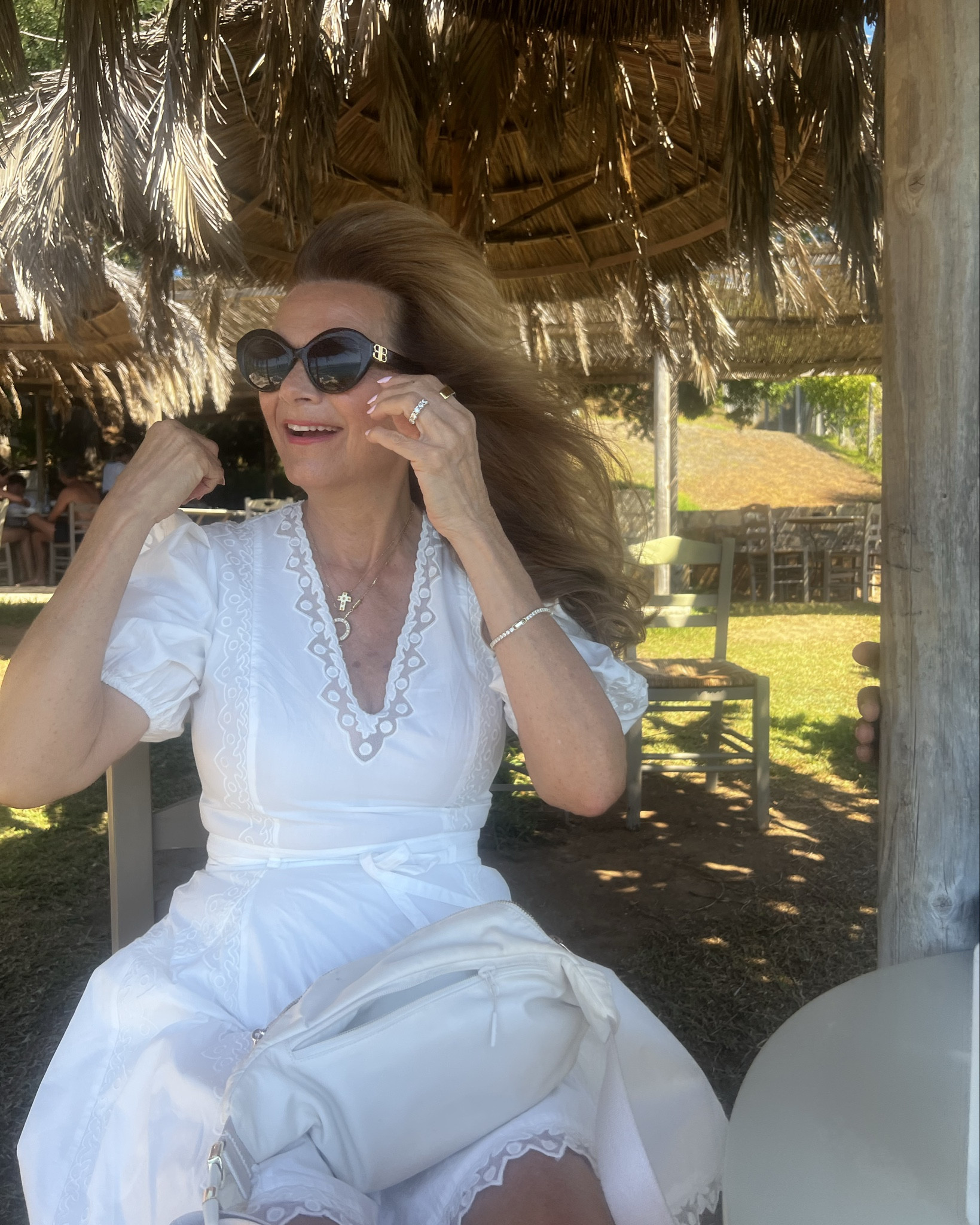 Great cotton dress comfortable  style.
I’m wearing a size 6 runs on the smaller side. 
Timeless elegance, you’ll wear season after season. 
Perfect luncheon dress. 

#LTKParties #LTKStyleTip #LTKSeasonal