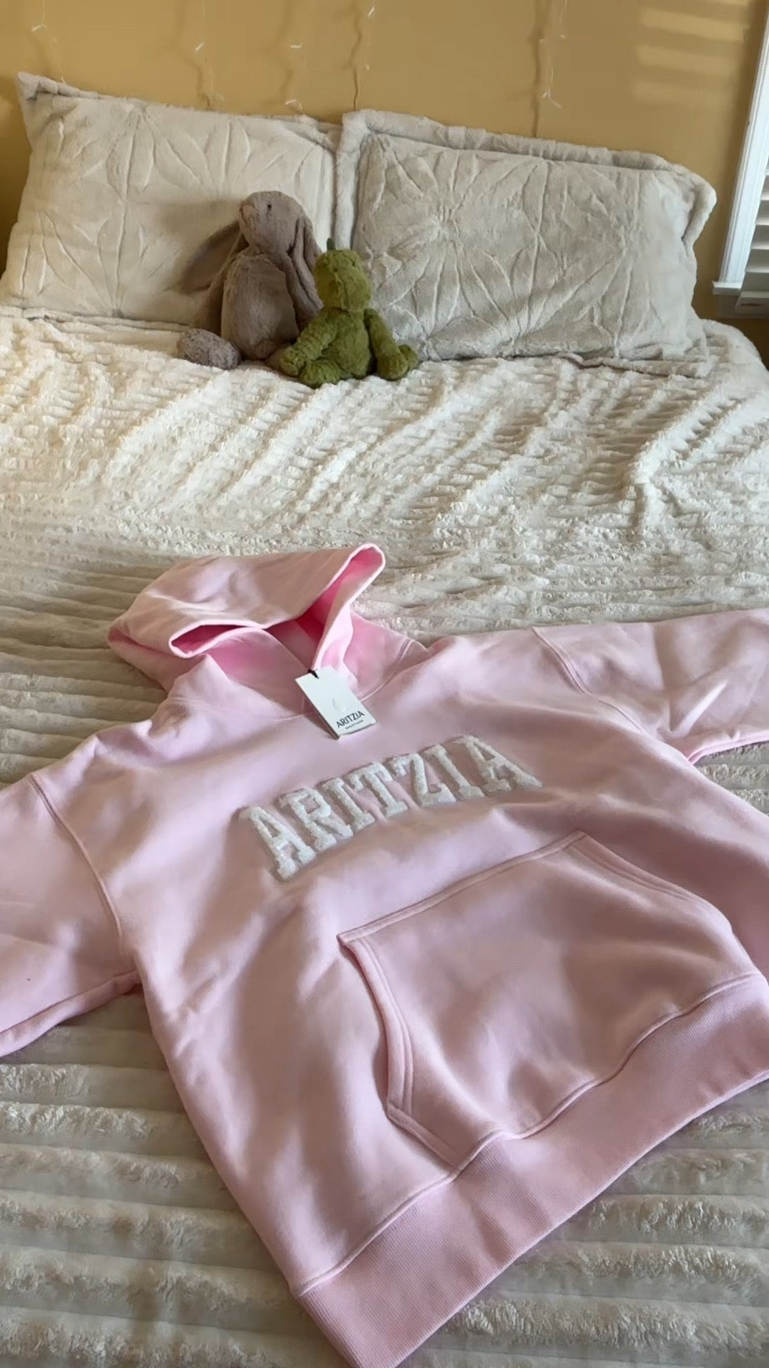 New pink hoodie from Aritzia!
@Aritzia #haul #loungewear

#LTKootd #LTKValentine #LTKselfcare