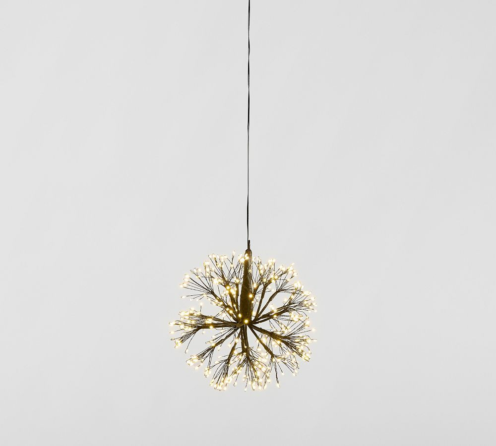 Twinkling Twig Orb: Black: 10 | Pottery Barn (US)