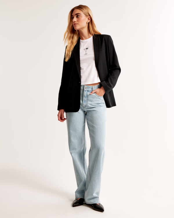 High Rise 90s Relaxed Jean | Abercrombie & Fitch (US)
