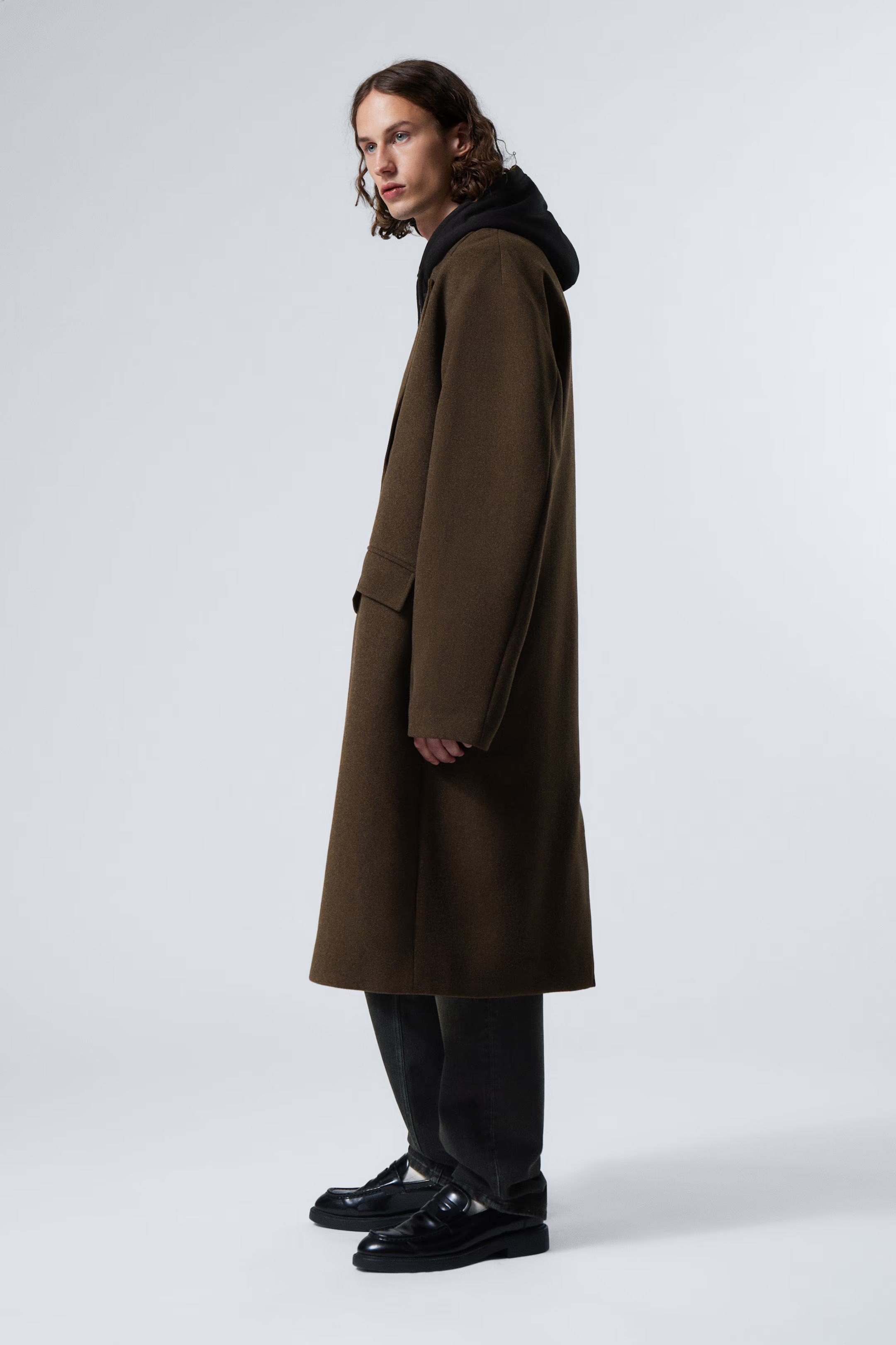Single Breasted Wool-blend Coat | H&M (UK, MY, IN, SG, PH, TW, HK)