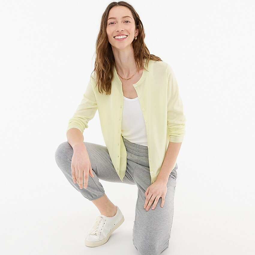 Margot crewneck cardigan sweater | J. Crew US