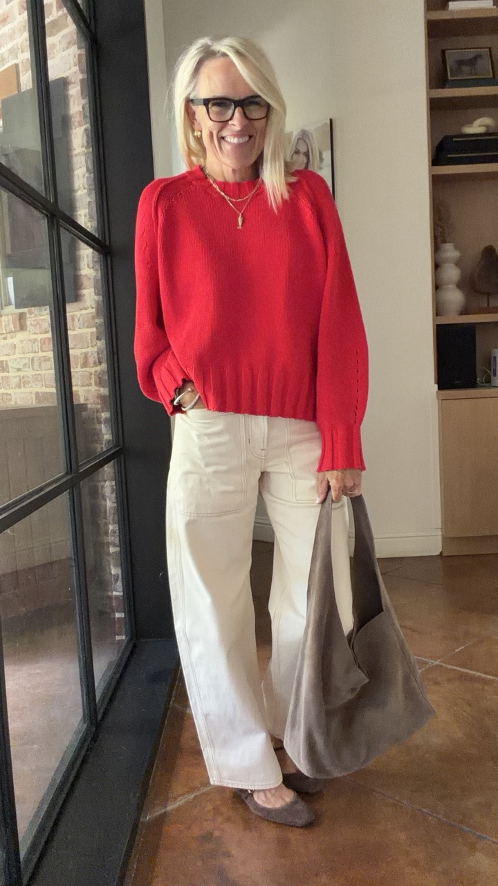 @jcrew  new arrivals!!

Sweater – Small.
Denim – true size, 27 ￼

#LTKootd #LTKgrwm #LTKOver40