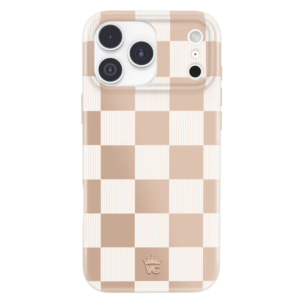 Nude Vibe Checker iPhone Case | Velvet Caviar