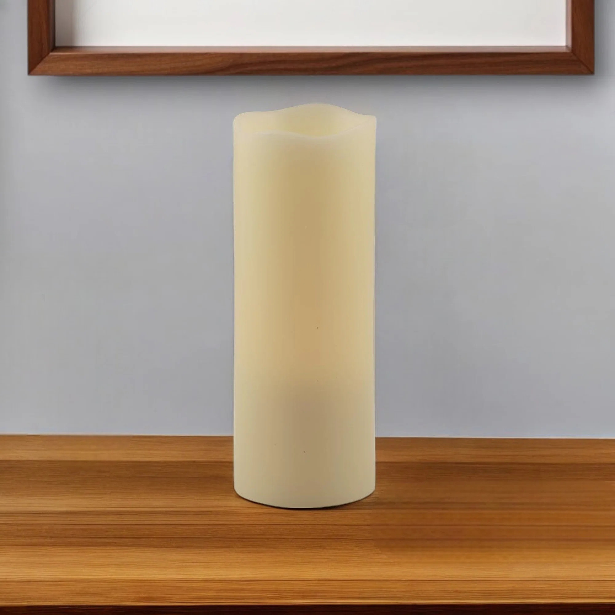 Charlton Home® Melted Wax Unscented Pillar Candle & Reviews | Wayfair | Wayfair North America