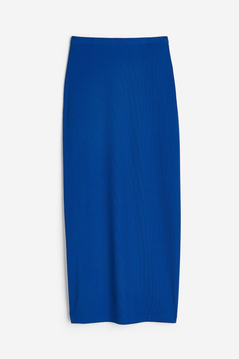 Ribbed pencil skirt | H&M (UK, MY, IN, SG, PH, TW, HK)