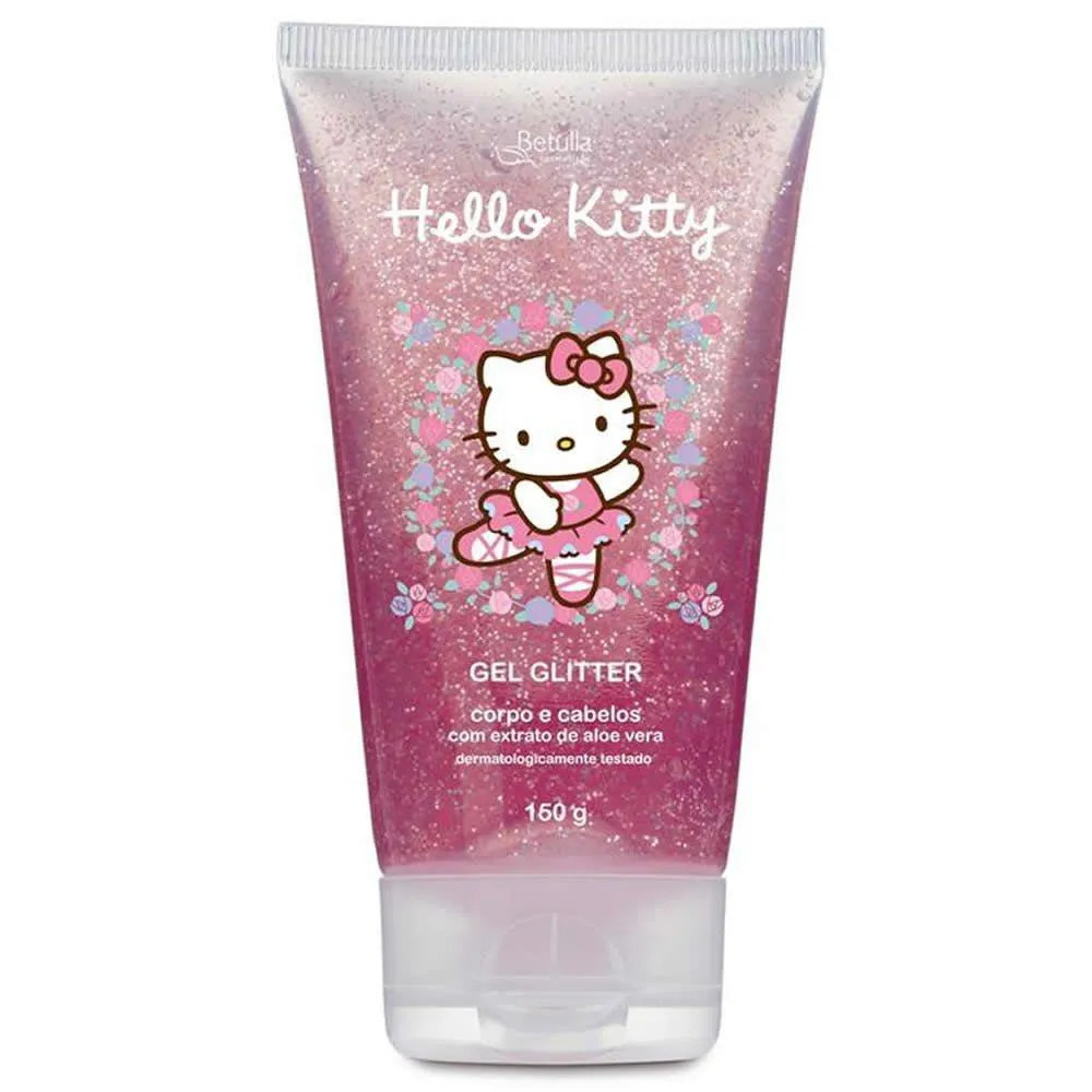 Gel Infantil Cabelo E Corpo Glitter Hello Kitty 180Gr | DrogaRaia (BR)